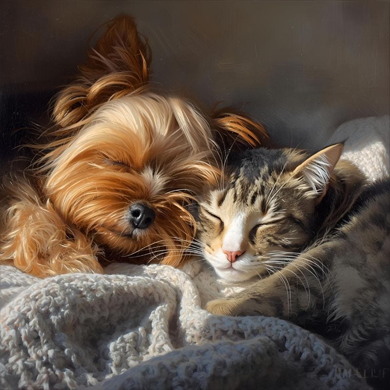 yorkies and cats yorkies gram