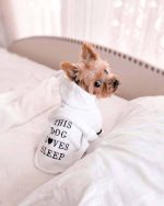 Sleepy Luxury Yorkie Bathrobe - Image 2