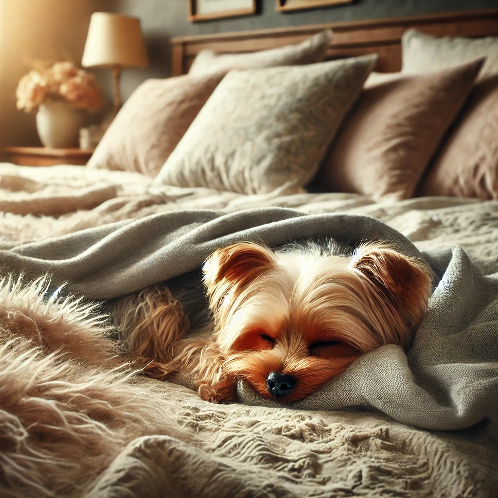 yorkie sleeping yorkies gram