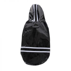 reflective safety yorkie raincoat black yorkies gram