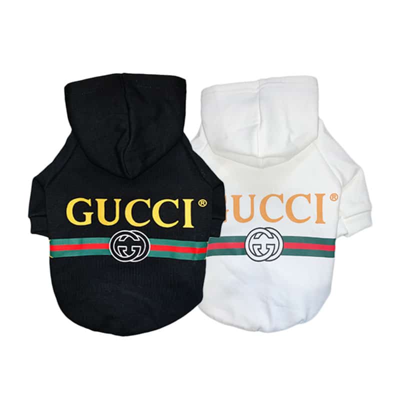 gucci-dog-hoodie pucci-hoodie-for-dogs-black-and-white