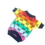 Pawcci Multicolor Striped Small Dog Sweater - Image 2