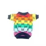 Pawcci Multicolor Striped Small Dog Sweater - Image 4