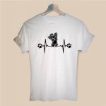 Heartbeat Yorkie T-shirt - Image 2