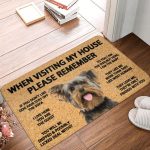 House Rules Yorkie Doormat - Image 2