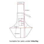 Designer Dior Dog Bag - Image 4