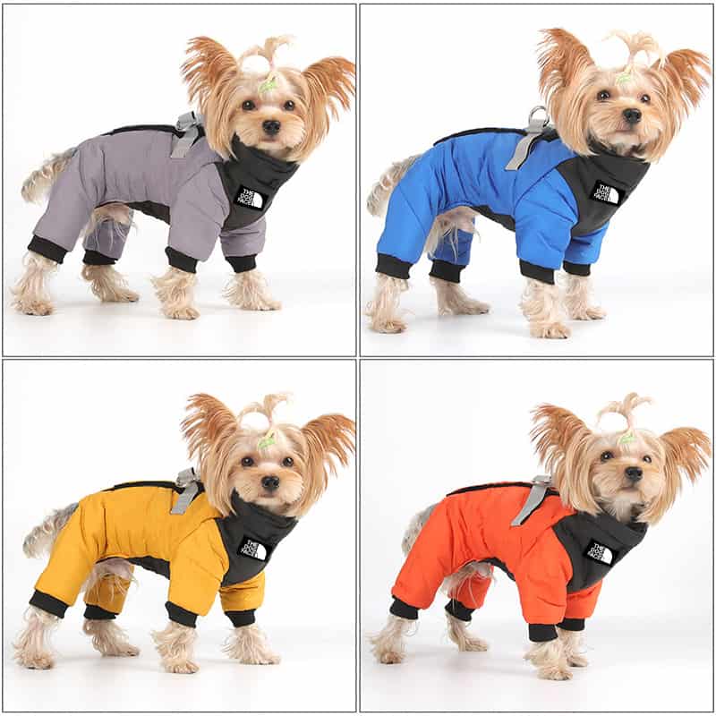 full body yorkie jacket Warm Yorkie Jumpsuit - Image 1