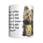 Inner Beauty Yorkie Mug - Image 3