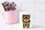Cute Yorkshire Terrier Mug - Image 5