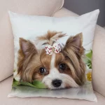 Mini Yorkie Cushion Cover - Image 17