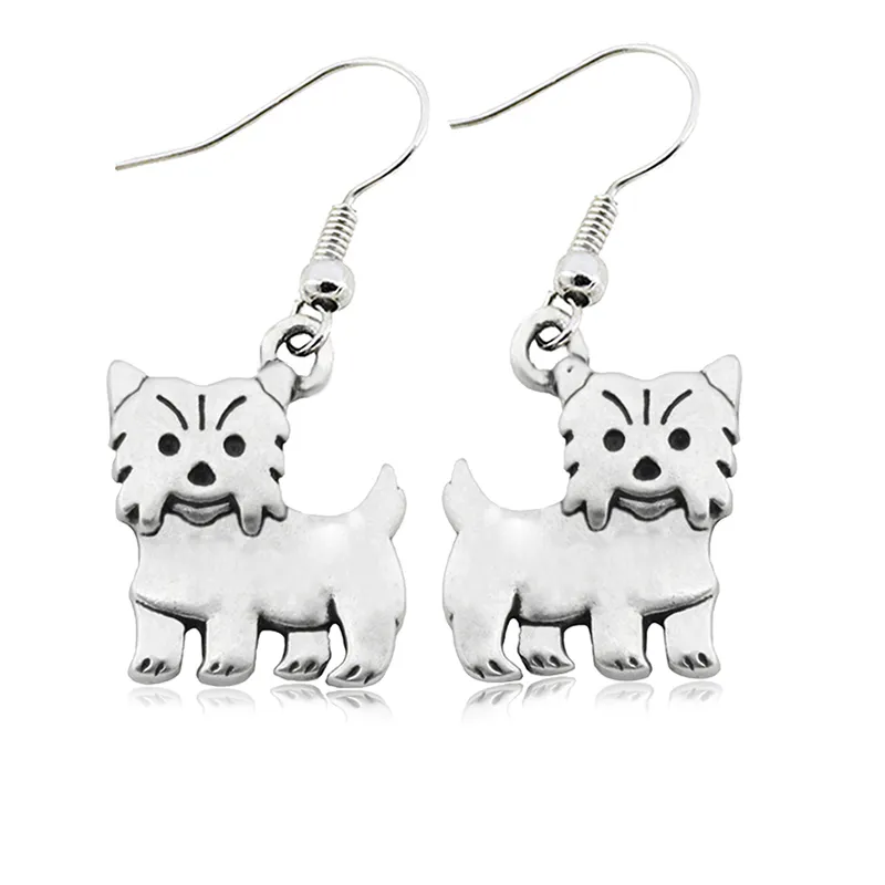 yorkie-jewelry-vintage-earrings Gifts for Yorkie Lovers 