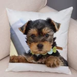 Mini Yorkie Cushion Cover - Image 23
