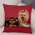 Mini Yorkie Cushion Cover - Image 15