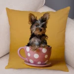 Mini Yorkie Cushion Cover - Image 21