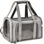 mesh yorkie carrier bag