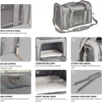 Mesh Yorkie Carrier Bag - Image 3