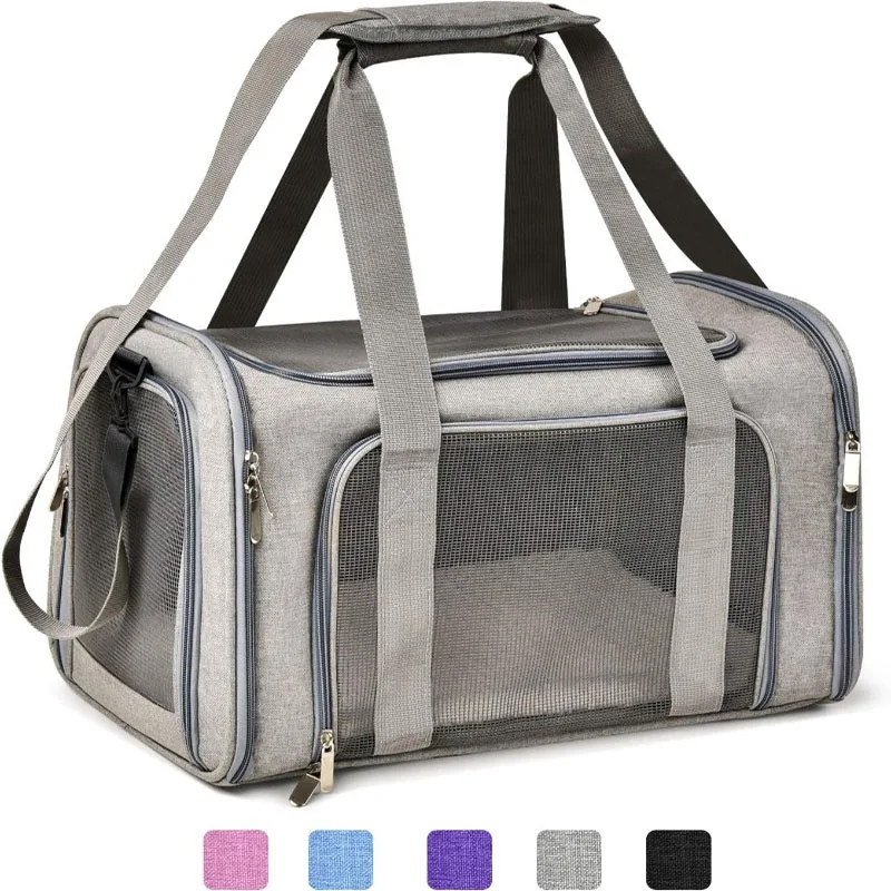 large-capacity-yorkie-carrier-bag-1 Mesh yorkie carrier bag