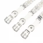 Pearl & Leather Yorkie Collar - Image 5