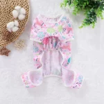 summer cooling yorkie jumpsuit