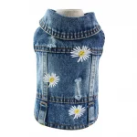 denim yorkshire terrier vest