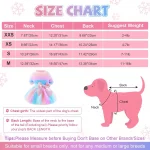 Rainbow Winter Yorkie Dress - Image 2