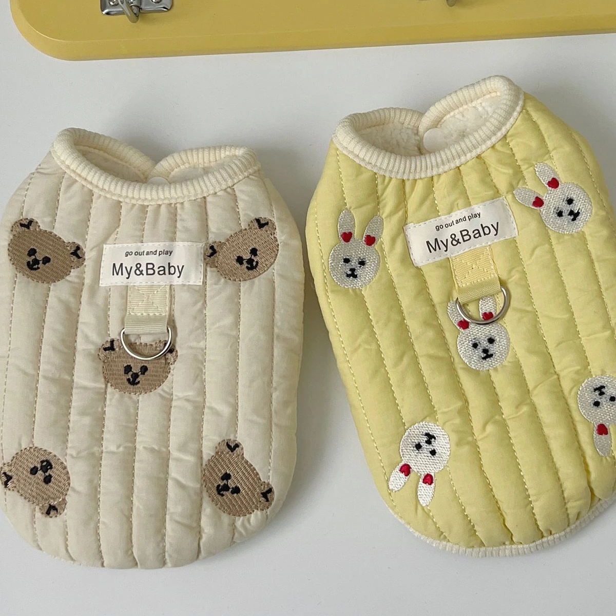 Se03eb8d8295a447da5490380577243a8a.webp Padded Teddy Yorkie Vest - Image 1