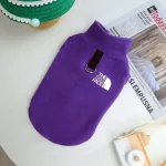 Warm Yorkie Coat Purple