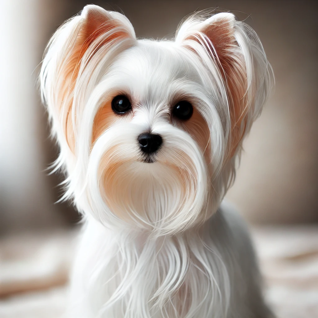 white yorkshire terrier yorkies gram