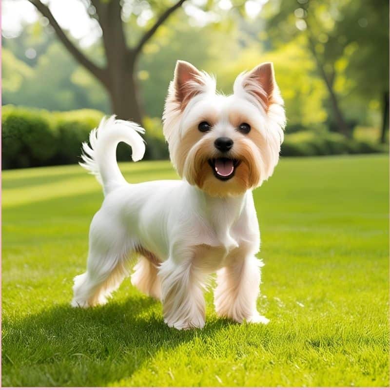white yorkie