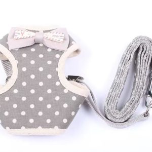 polka dot yorkie harness