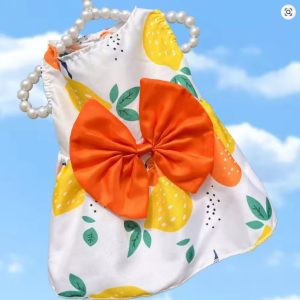 yorkie floral dress
