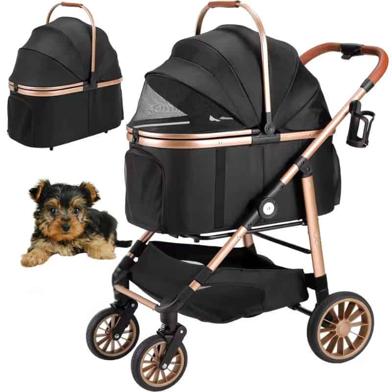 yorkie-stroller-1 3-in-1 Yorkie Stroller™ - Image 1
