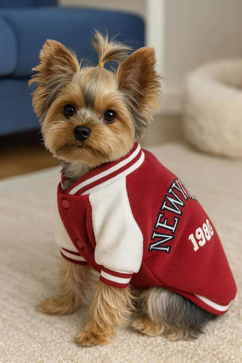 yorkie baseball jacket yorkie baseball jacket