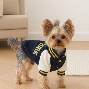 baseball yorkie jacket