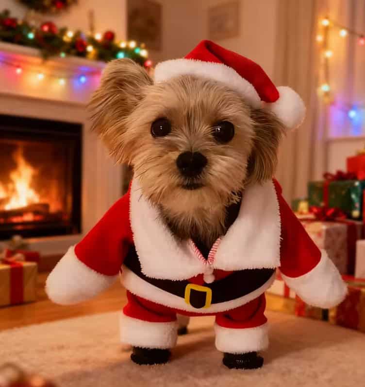 yorkie santa costume 1 yorkie santa costume