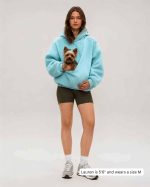 Yorkie Cuddle Hoodie - Image 4