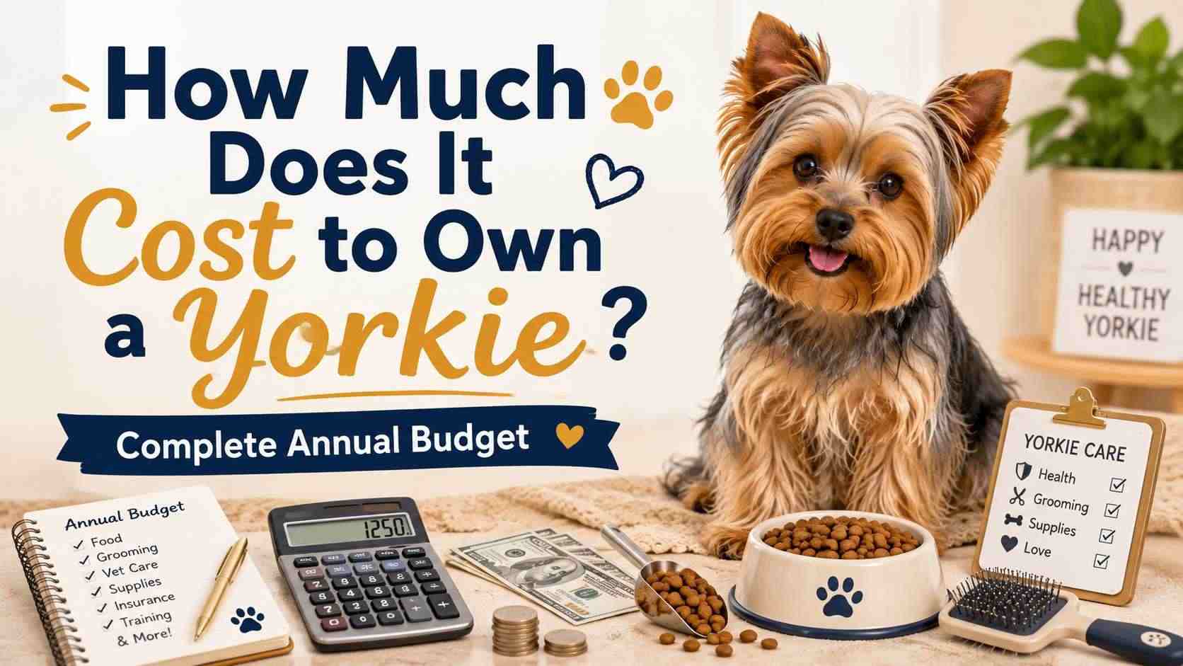 How Much Does It Cost to Own a Yorkie Complete Annual Budget (2)