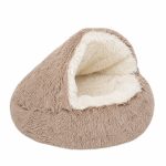 Fluffy Yorkie Cave Bed - Image 5