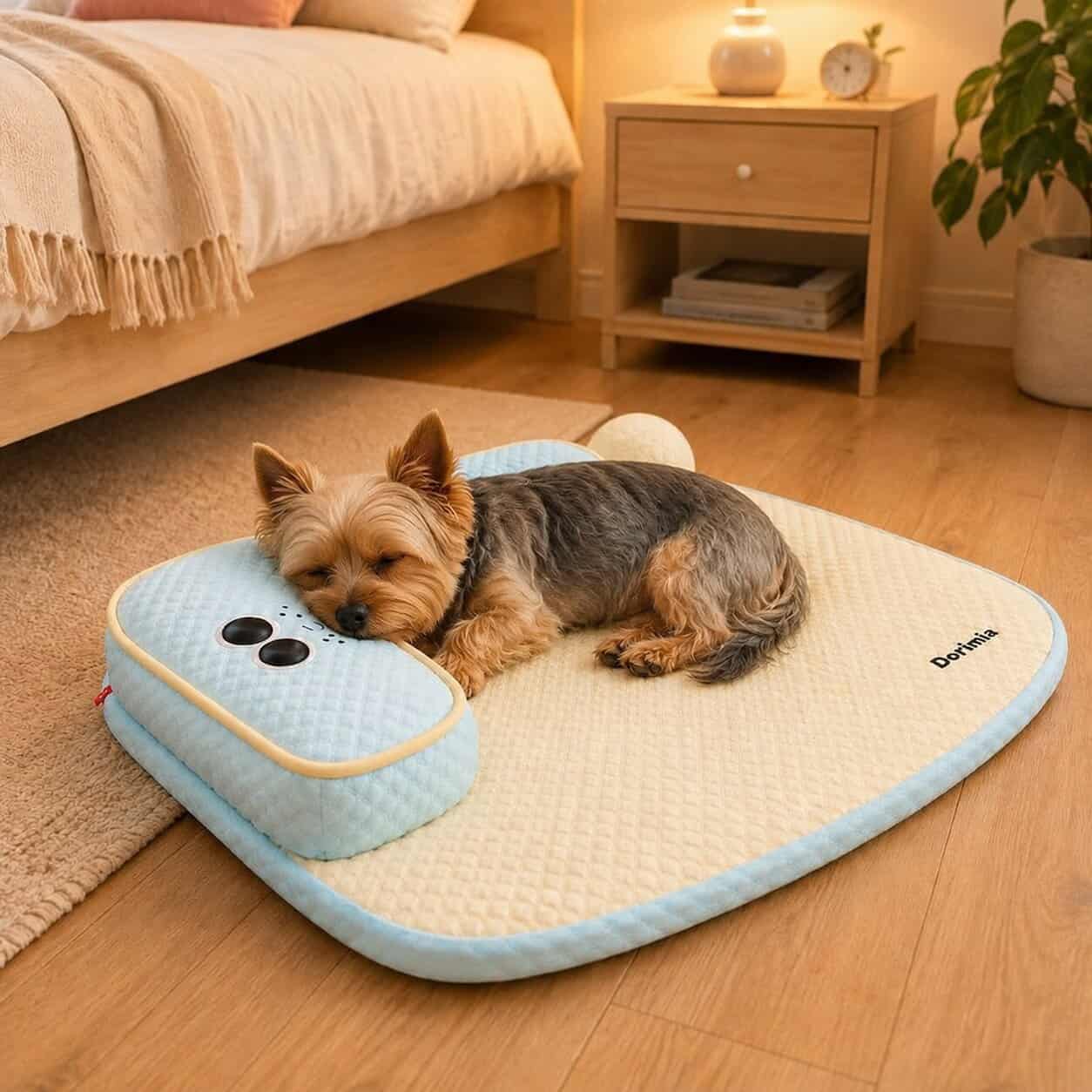 summer cooling mat ChillNest Yorkie Bed - Image 1