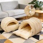 Corduroy Yorkie Cave Bed - Image 7