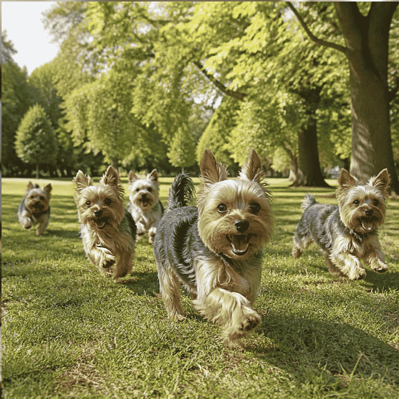 Do Yorkies get along with other Yorkies