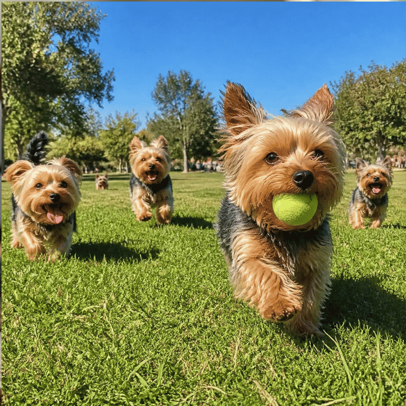 Do Yorkies get along with other Yorkies