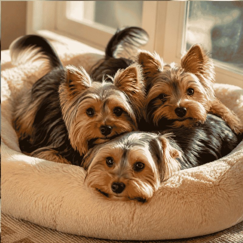 Do Yorkies get along with other Yorkies